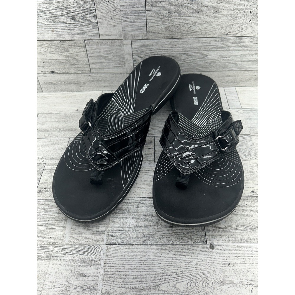 Clarks Cloudsteppers‎ Shoes Womens Size 9 Cushion Soft Comfort Sandals Slide